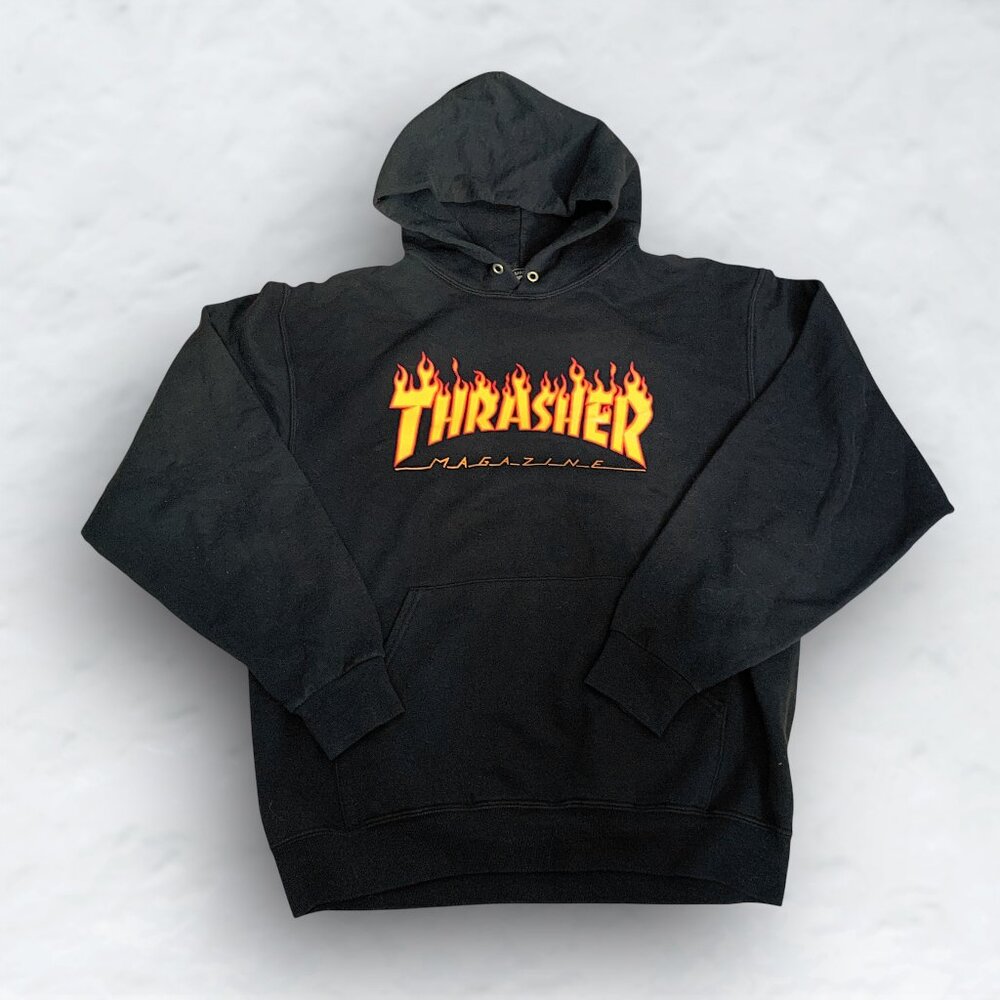 Thrasher Magazine Flame Hoodie